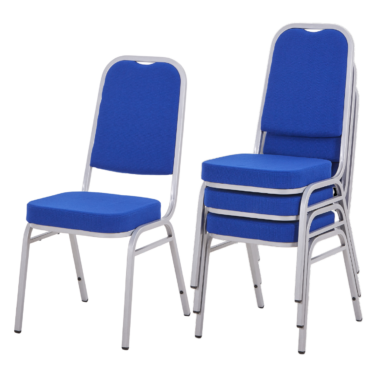 Steel Square Back Stacking Chair