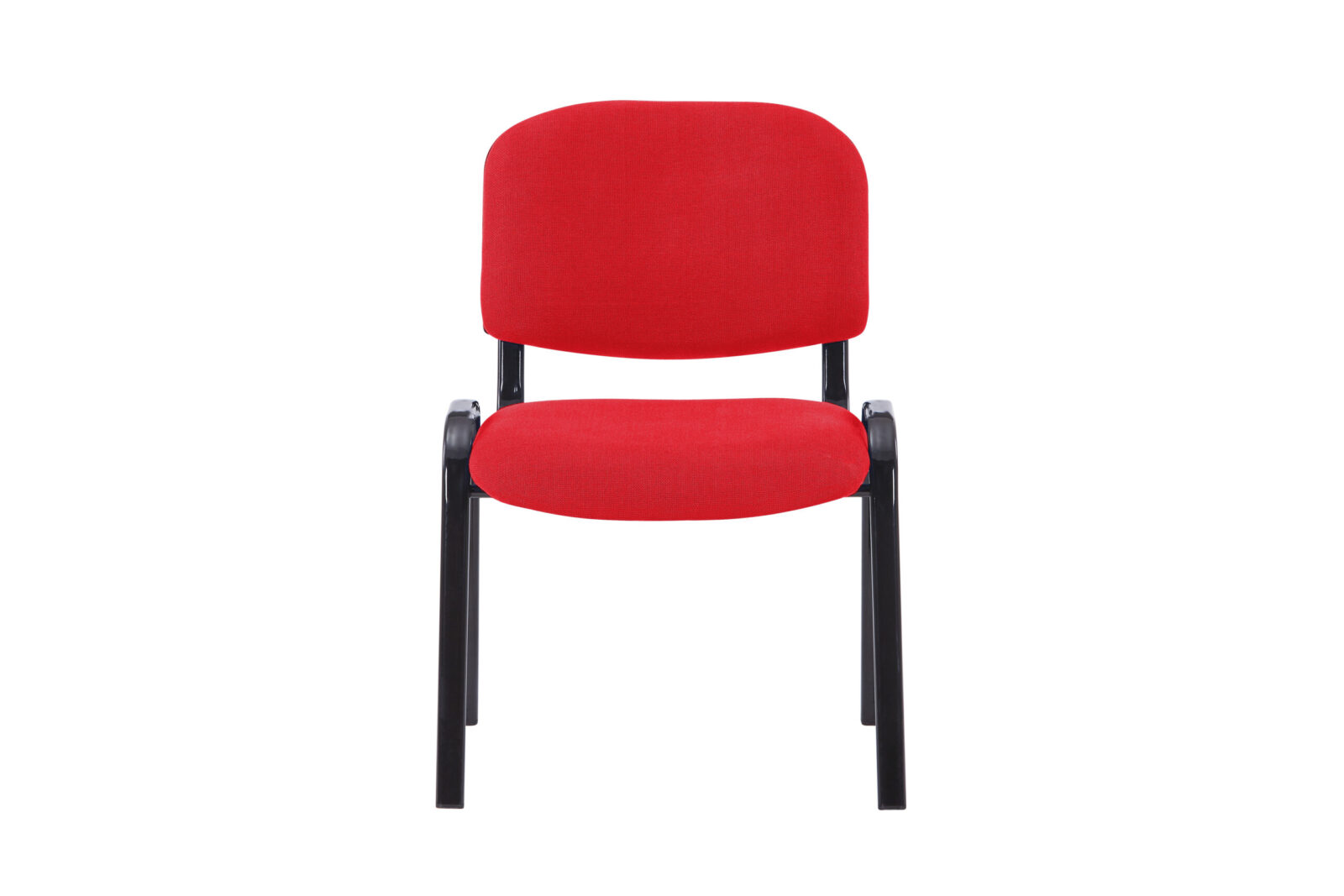 Conference Stacking Chair Red - Image 2