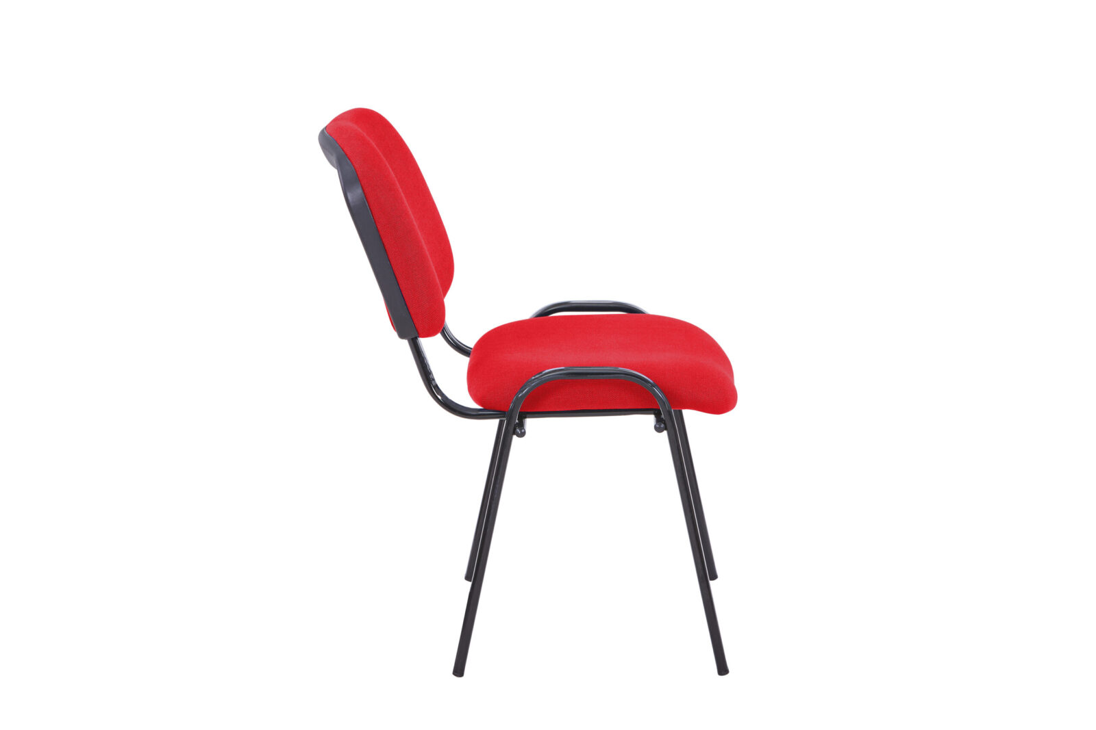 Conference Stacking Chair Red - Image 3