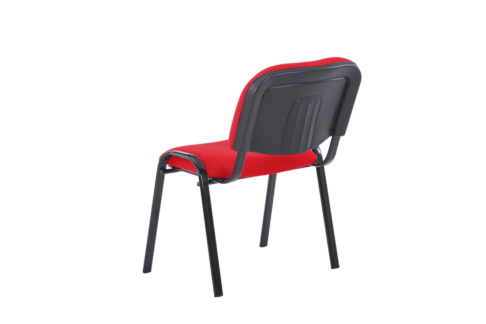 Conference Stacking Chair Red - Image 4
