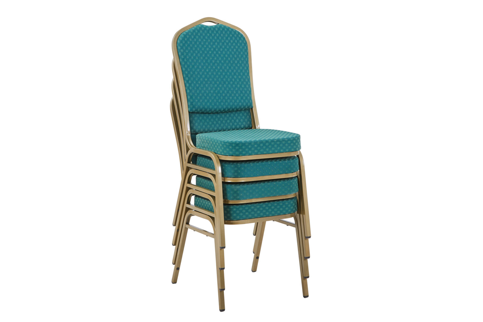 Steel Emperor Banqueting Chair Green | Stacking Chair - Image 5